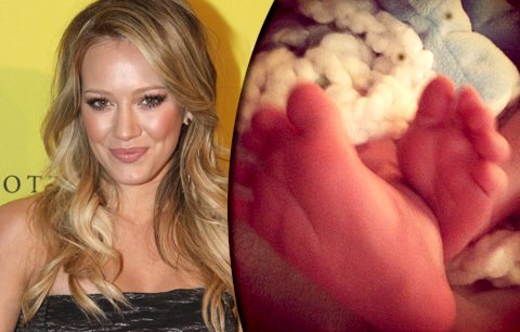 Hilary Duff ukázala nožičky nedávno narozeného synka