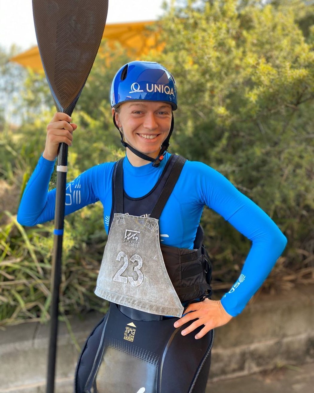 Vodní slalomářka Amálie Hilgertová