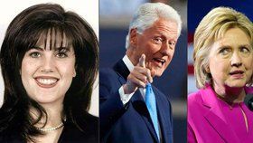 Bill Clinton vyprávěl příběh o lásce, aby podpořil Hillary: Ta možná zasedne tam, kde „úřadovala“ Monica Lewinsky.
