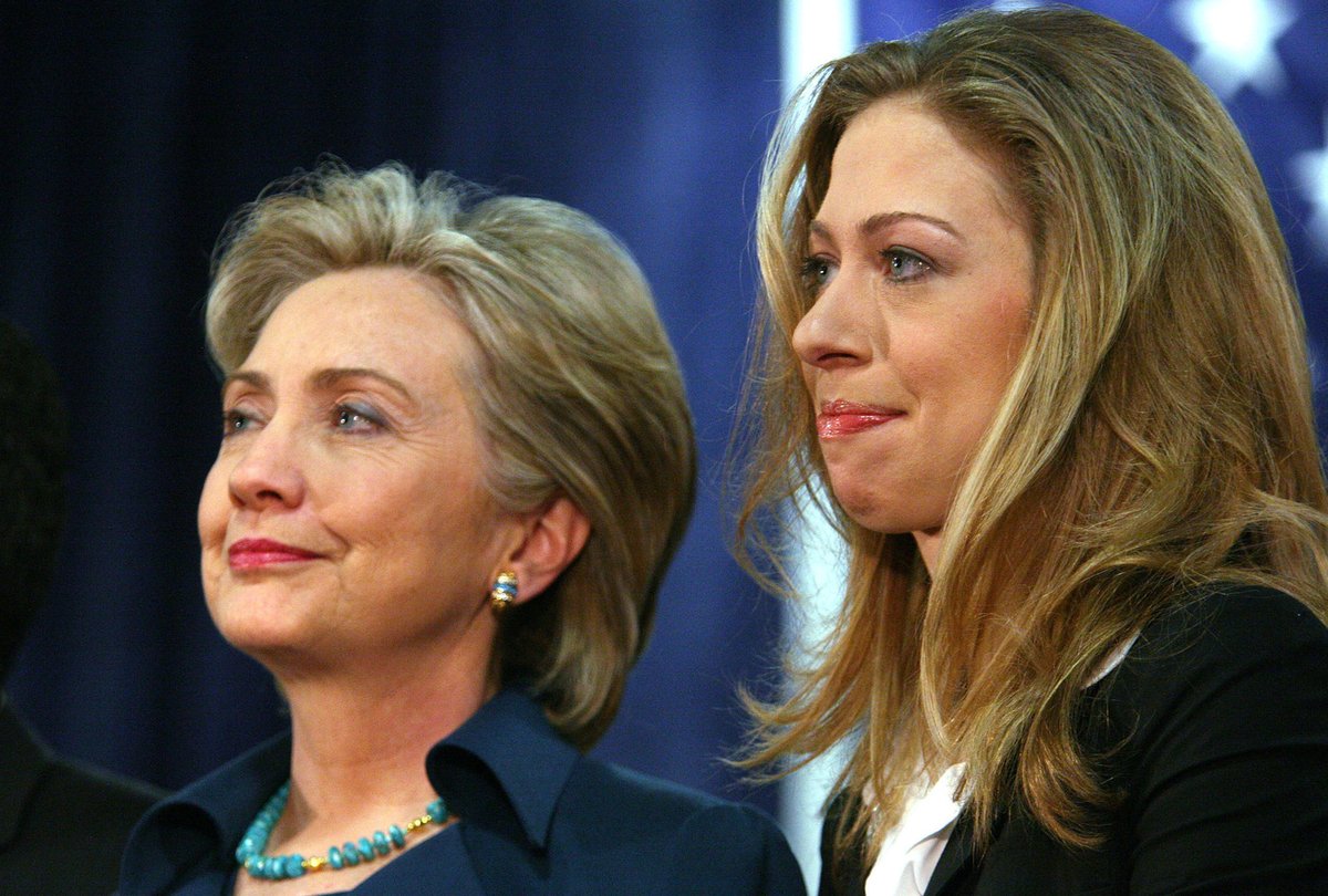 Hillary Clintonová s dcerou Chelsea