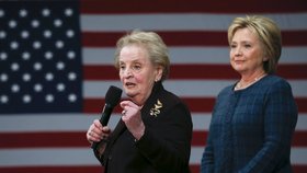 Jste ženy a nevolíte Hillary? Skončíte v pekle, varuje Madeleine Albright