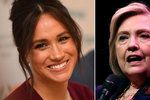 Bývalá první dáma USA Clintonová vystoupila na obranu vévodkyně Meghan.