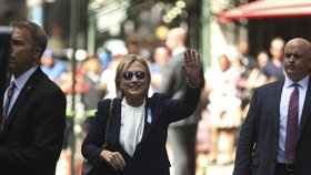 Hillary Clintonová opustila byt své dcery a vzkázala, že se cítí skvěle