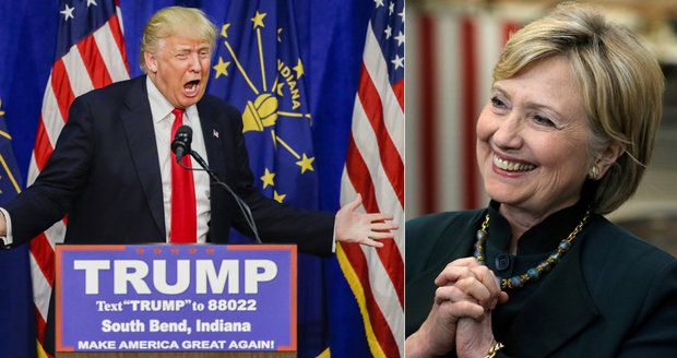 Clintonová půjde do střetu s Trumpem. Bude první prezidentkou USA?