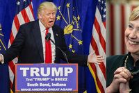 Clintonová dává v průzkumech Trumpovi na frak: Vede o 13 procent