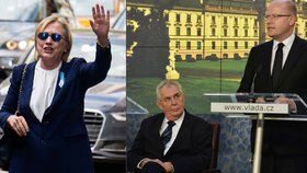Hillary Clintonová zkolabovala. Jak jsou na tom se zdravím čeští politici?