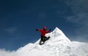 Český horolezec Honza Tráva se na vrcholu Annapurny naprosto upřímně a čistě zaradoval - byl to prý pořádný vejšlap!