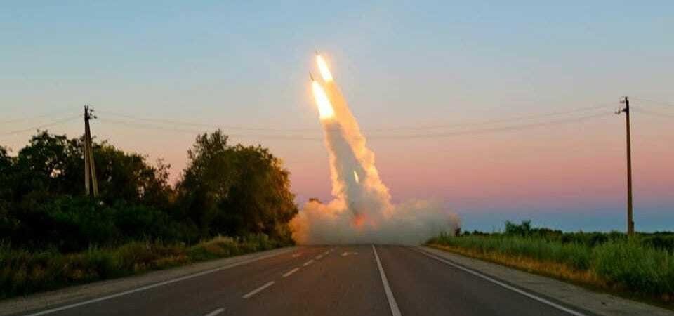 Raketomet HIMARS v akci v Záporožské oblasti