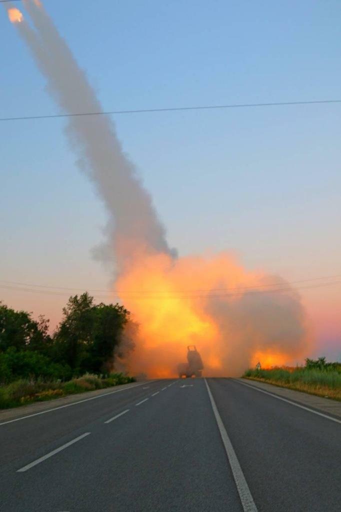 Raketomet HIMARS v akci v Záporožské oblasti