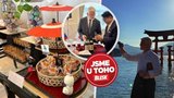 Pavel v Japonsku: Hostina na recepci, zvony Hirošimy a romantika v ostrovním ráji bez Evy
