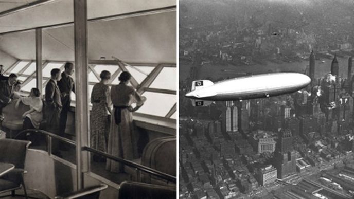 Na palubě Hindenburgu našli cestující veškerý komfort