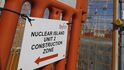 Stavební práce na nové jaderné elektrárně Hinkley Point C