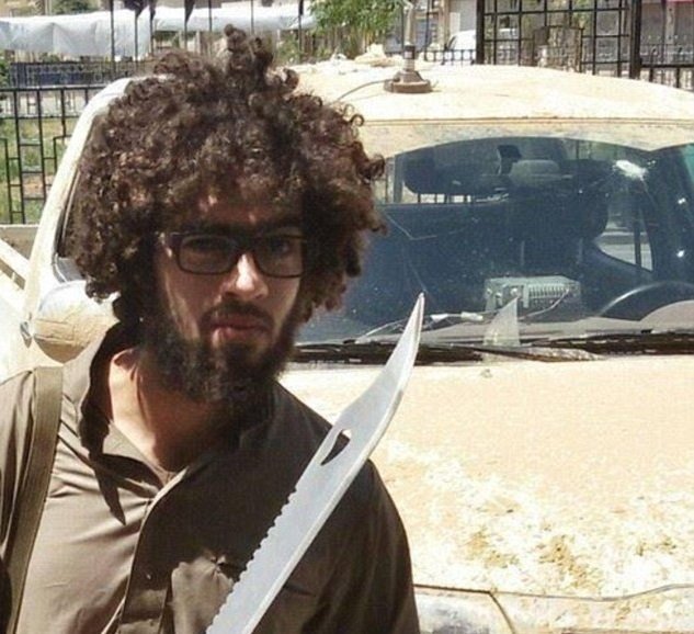 Egypťan Islam Yaken, který se přidal k islamistickému hnutí ISIS.