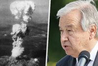 „Lidstvo si hraje s nabitou zbraní.“ Varovná slova šéfa OSN k výročí útoku na Hirošimu