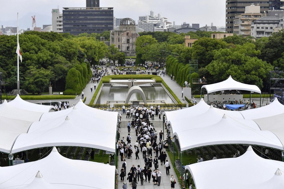 Japonsko si připomíná výročí útoku na Hirošimu.