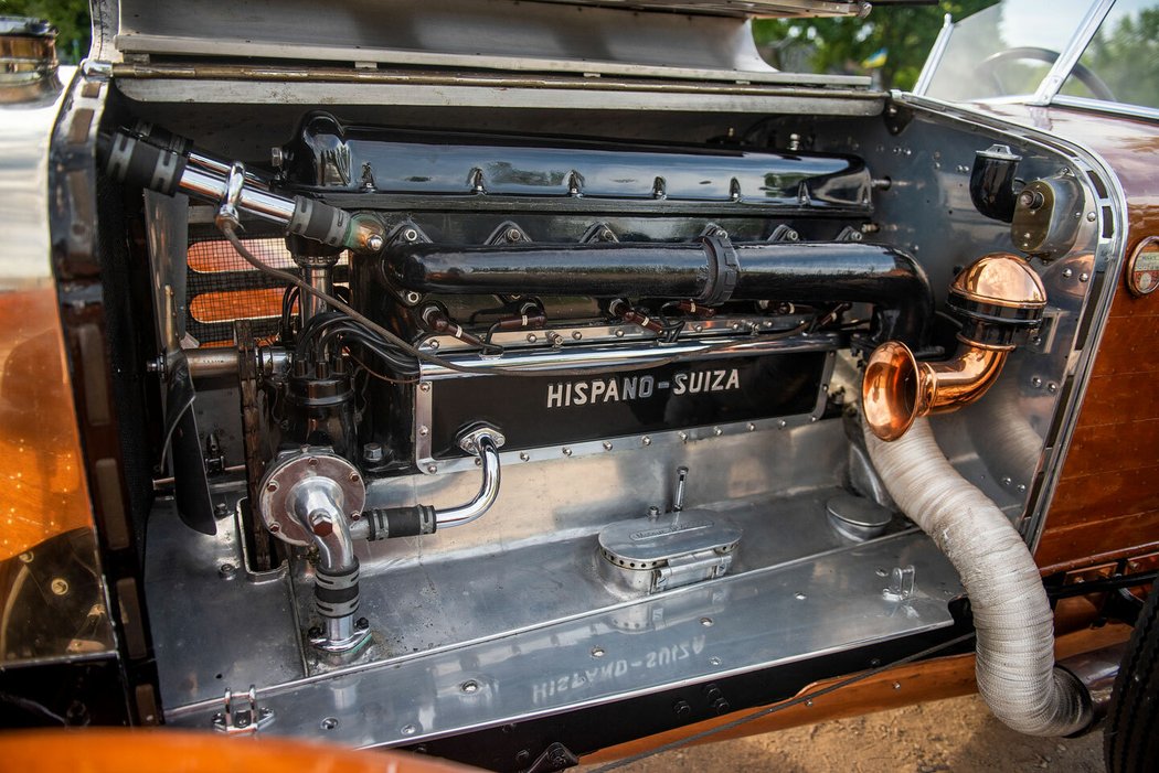 Hispano-Suiza H6C Tulipwood Torpedo (1924)