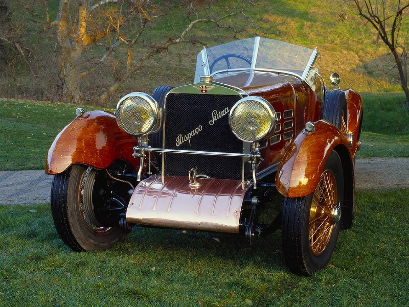 Hispano-Suiza H6C Tulipwood Torpedo (1924)