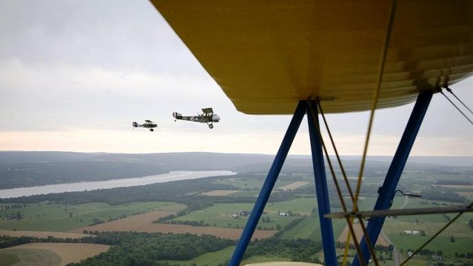 historická letadla, ilustrační foto