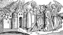 Zkáza Sodomy a Gomory na rytině z 15. století