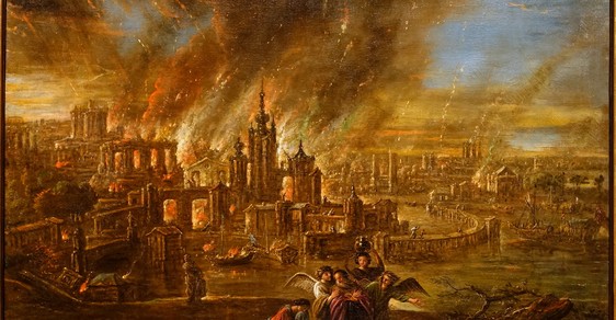 Sodomu a Gomoru mohl vyhladit výbuch meteoritu podobný tomu, který explodoval nad ruskou Tunguskou Sodomu a Gomoru mohl vyhladit výbuch meteoritu podobný tomu, který explodoval nad ruskou Tunguskou