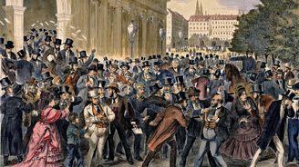 Před 150 lety se zhroutila Vídeňská burza. Události v mnohém připomínají dnešek