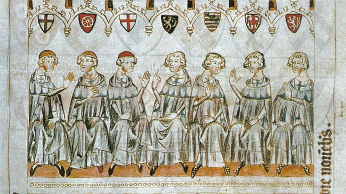 Kurfiřti v roce 1341.