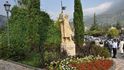 Socha sv. Václava v italském městě Arco byla na památku čsl. legionářů odhalena v roce 2018