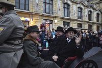 Po 100 letech se do Prahy vrátil T. G. Masaryk. Proběhla rekonstrukce jeho cesty z exilu