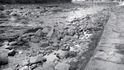 Vysychající Sázava v roce 1947 Vysychající Sázava v roce 1947