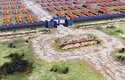 Při stavbě římského pochodového tábora se v Ledčicích inspirovali skutečnými vykopávkami tábora na jižní Moravě, na nalezišti Mušov