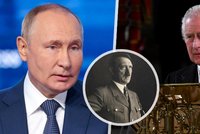 Putin jako první světový lídr blahopřál novému králi: Karel III. ho přitom v minulosti přirovnal k Hitlerovi