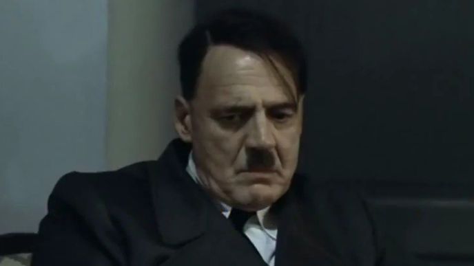 Adolf Hitler z filmu Der Untergang