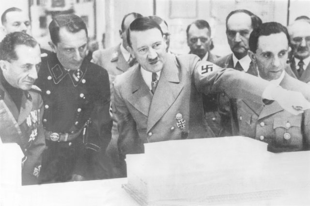 Adolf Hitler a Joseph Goebbels