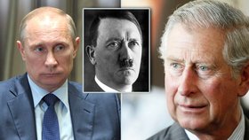 Princ Charles označil kvůli intervenci na Ukrajině Putina za Hitlera.