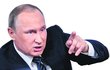 Ruská zrůda Vladimír Putin (69).