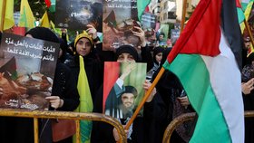 Hizballáh vyjadřuje podporu Hamásu v boji proti Izraeli (19.10.2023)