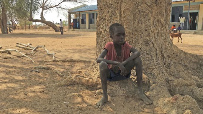 O hladu je mnoho dětí například v Súdánu