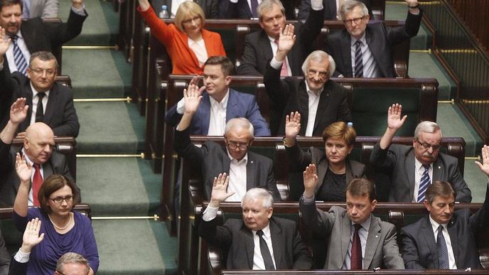 Hlasování o nedůvěře polské vládě