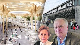 Vdova po architektu Bočanovi brojí proti Šťastnému Hlaváku: Držím autorská práva, přes ta vlak nejede!