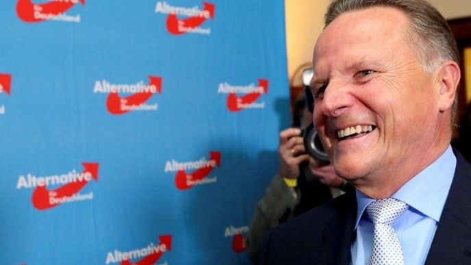 Hlavní kandidát strany Alternativa pro Německo v Berlíně Georg Pazderski