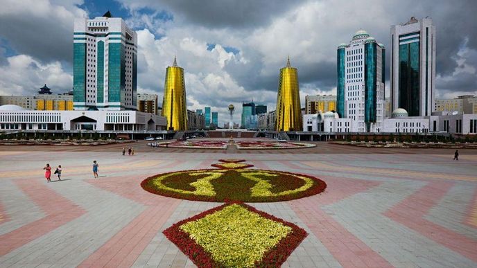 Hlavní město Astana