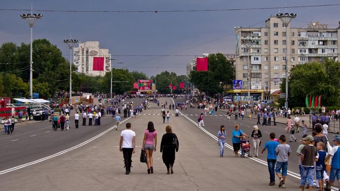 Hlavní město Podněstří Tiraspol
