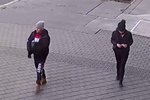 Policisté z Brna pátrají po této dvojici, výrazně jim může pomoci při objasnění loupeže v centru Brna.