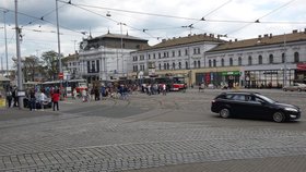 Hlavní nádraží v Brně je nejfrekventovanějším místem. Od příštího roku se dočká razantních dopravních úprav.
