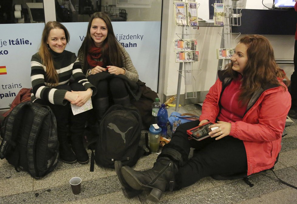 Karolína (24), Barbora (23) a Kateřina (24) cestovaly z Nizozemska do Ostravy