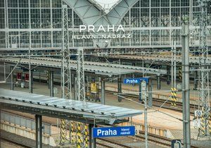 Penta a České dráhy plánují zastřešit kolejiště u hlavního nádraží a nad ním postavit domy.