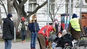 Skupinka lidí bez domova ve Vrchlického sadech nedaleko Hlavního nádraží. Místo s nevalnou pověstí se také často nazývá "Sherwood".