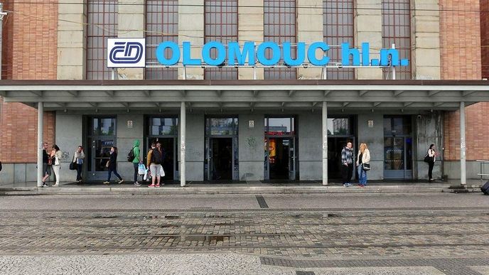 Hlavní nádraží v Olomouci