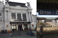 Dopravní peklo i s očistcem: Brno zavře část hlavního nádraží, vlaky budou končit v Židenicích