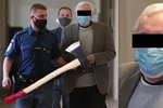 Důchodce, který v opilosti zabil bezdomovce sekerou, dostal u Městského soudu v Praze 7 let.